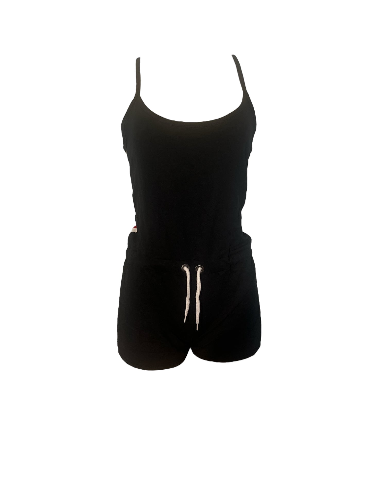 Black Shorts Jumpsuit